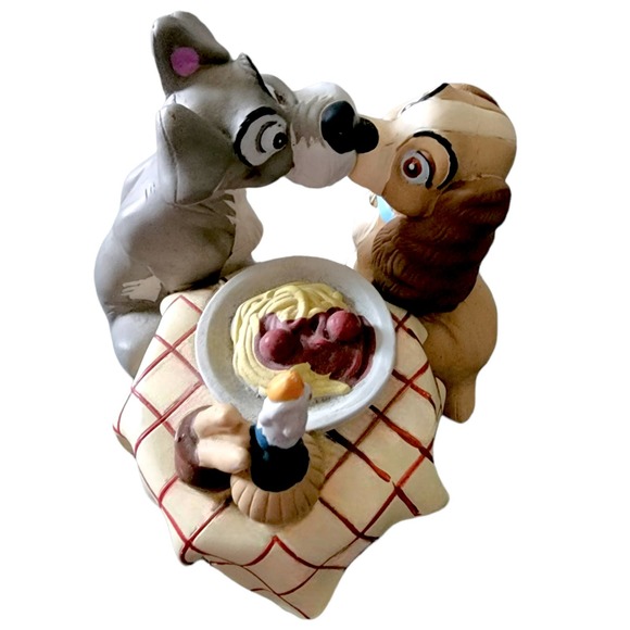 Disney Other - Disney's Lady and the Tramp Li'l Classics 3.5" PVC Vintage Figurine Spaghetti